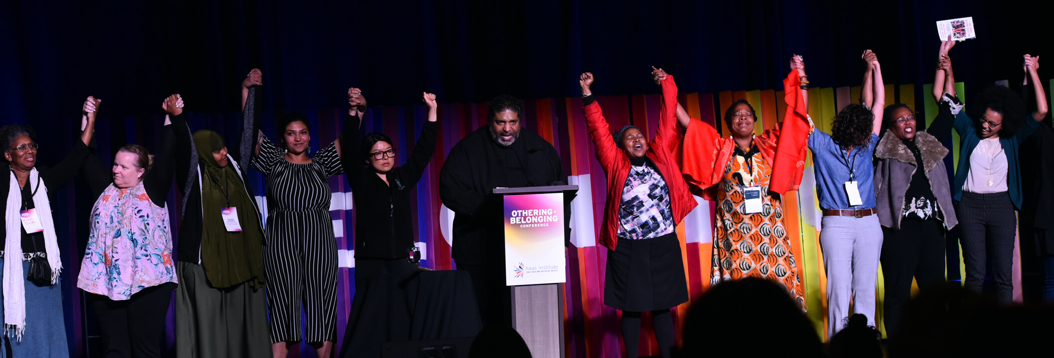 Rev. William Barber II closes out the 2019 Othering &amp; Belonging Conference with a call to the stage of all who have experienced being treated as “other” and and a call of action for all who want to move forward together towards belonging.