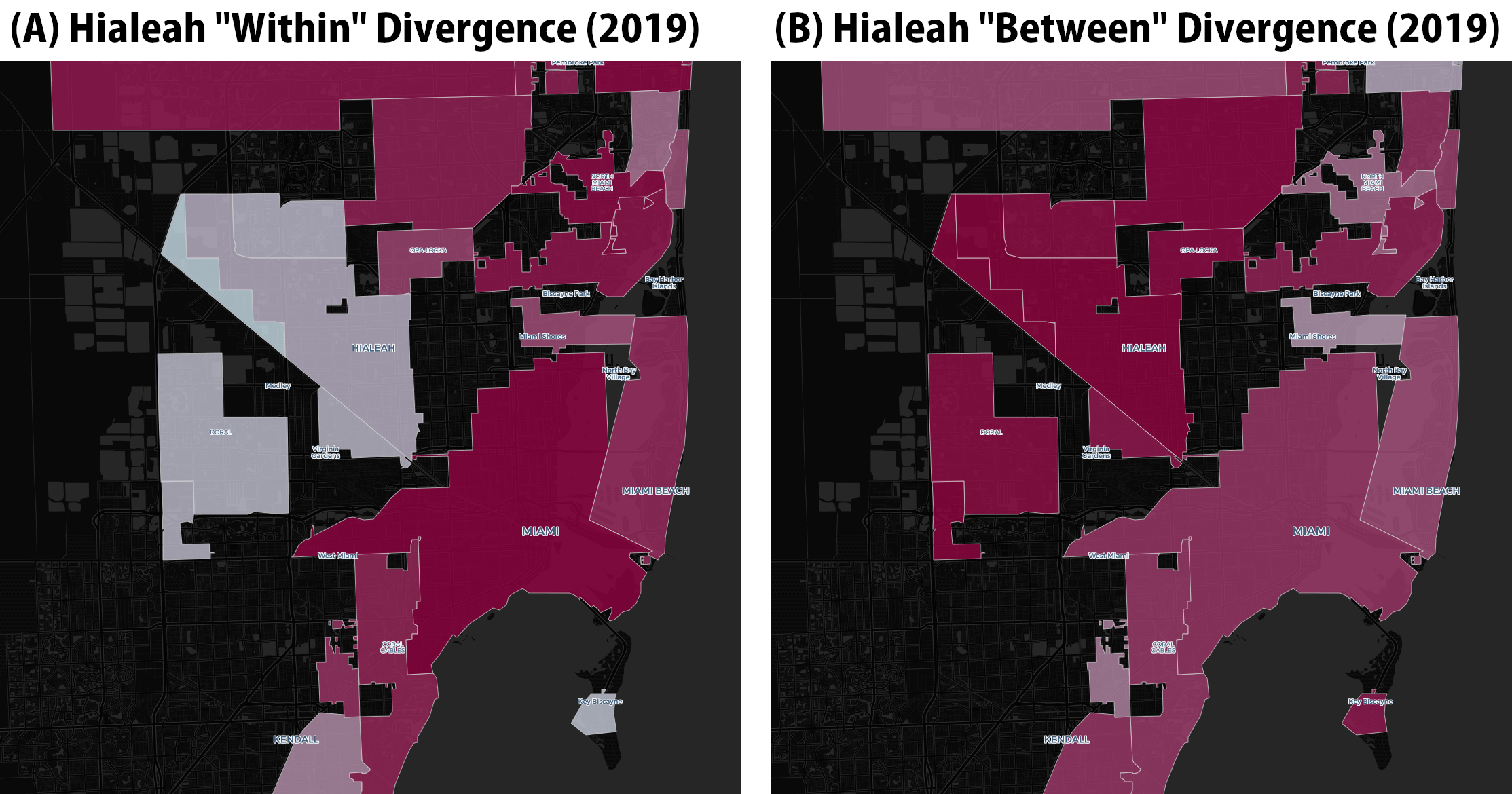 Hialeah Divergence comparison