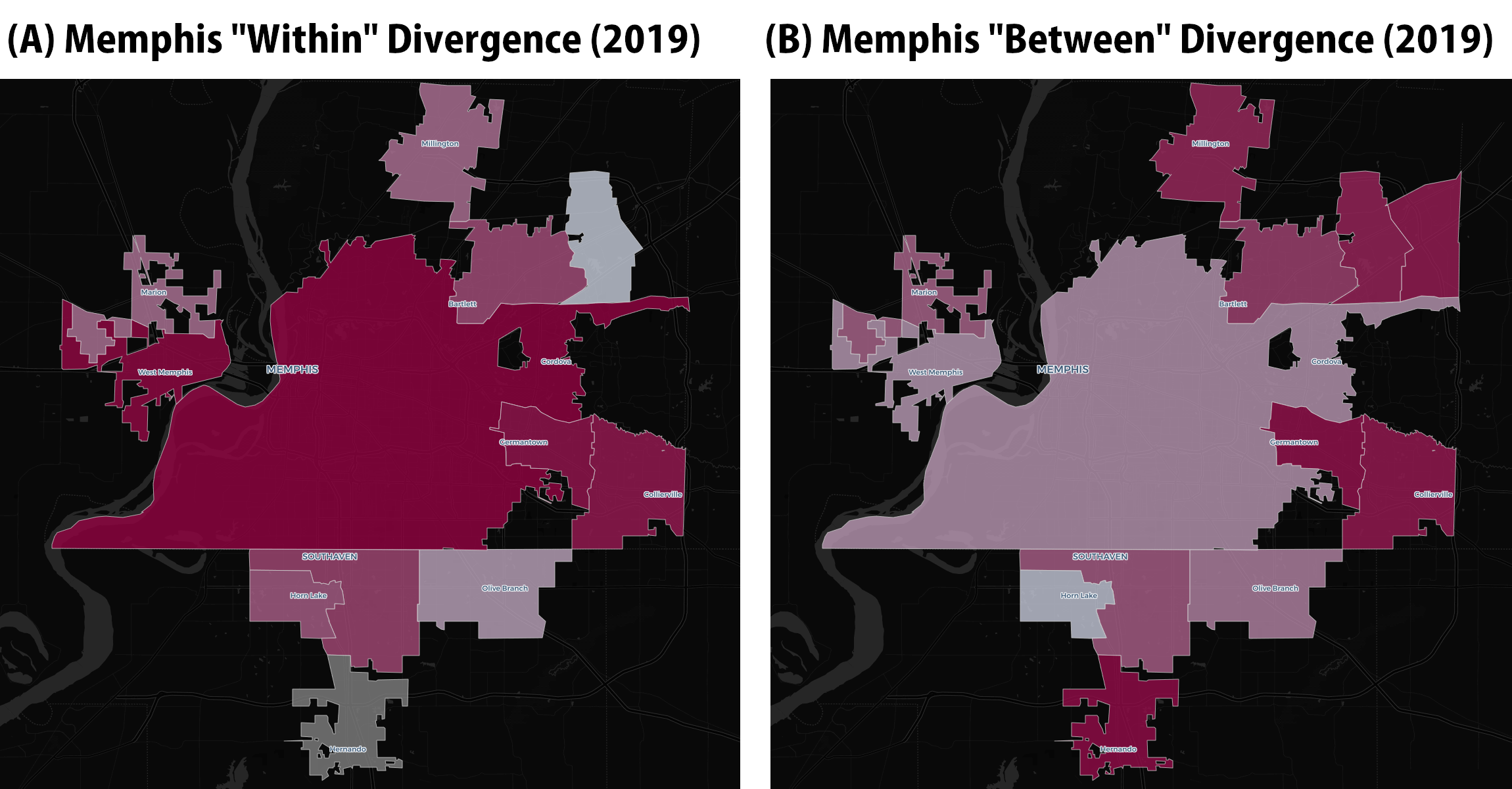 Memphis Divergence comparison