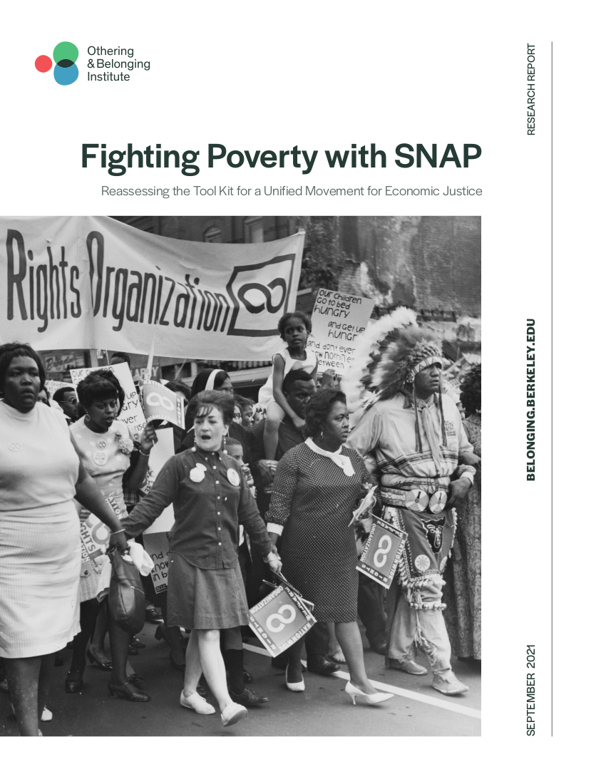 Fighting Poverty With SNAP report coverage
