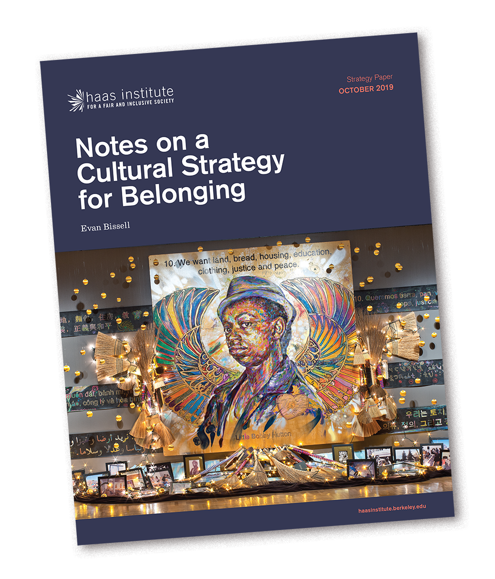 Notes on a Cultural Strategy report cover