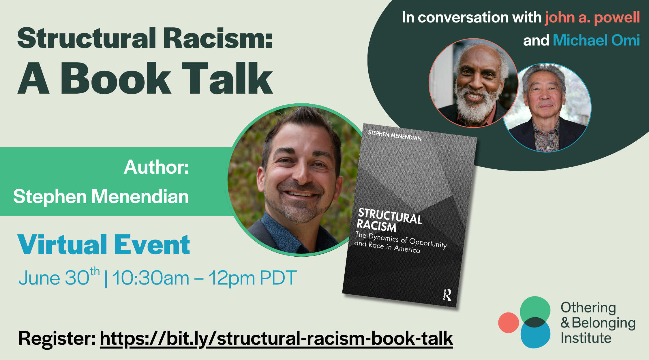 Book talk flier