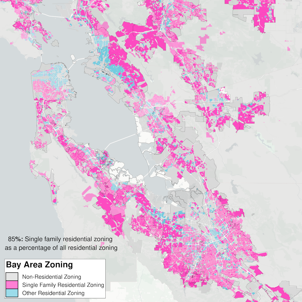 Bay Area Zoning map