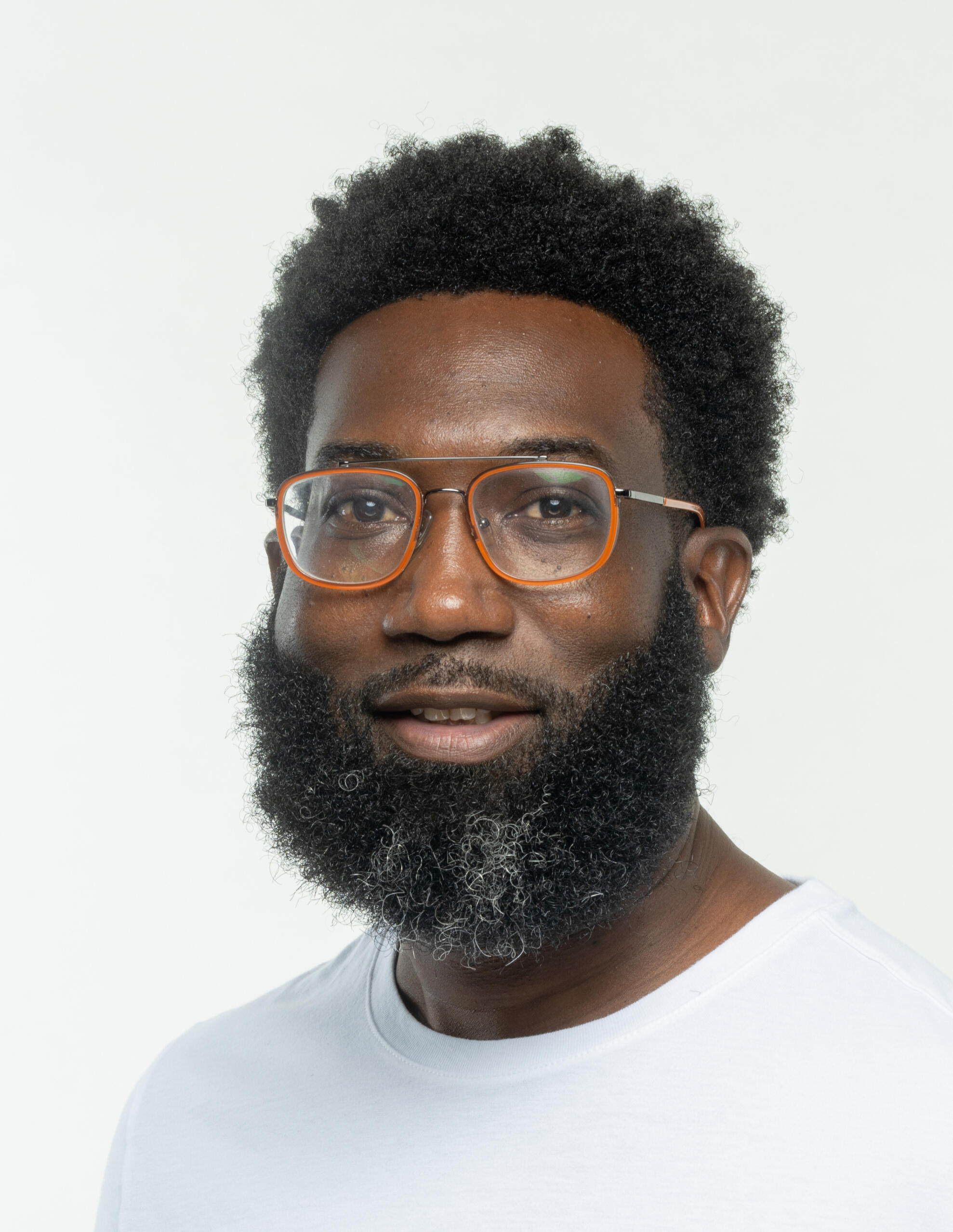 Shamichael Hallman smiling