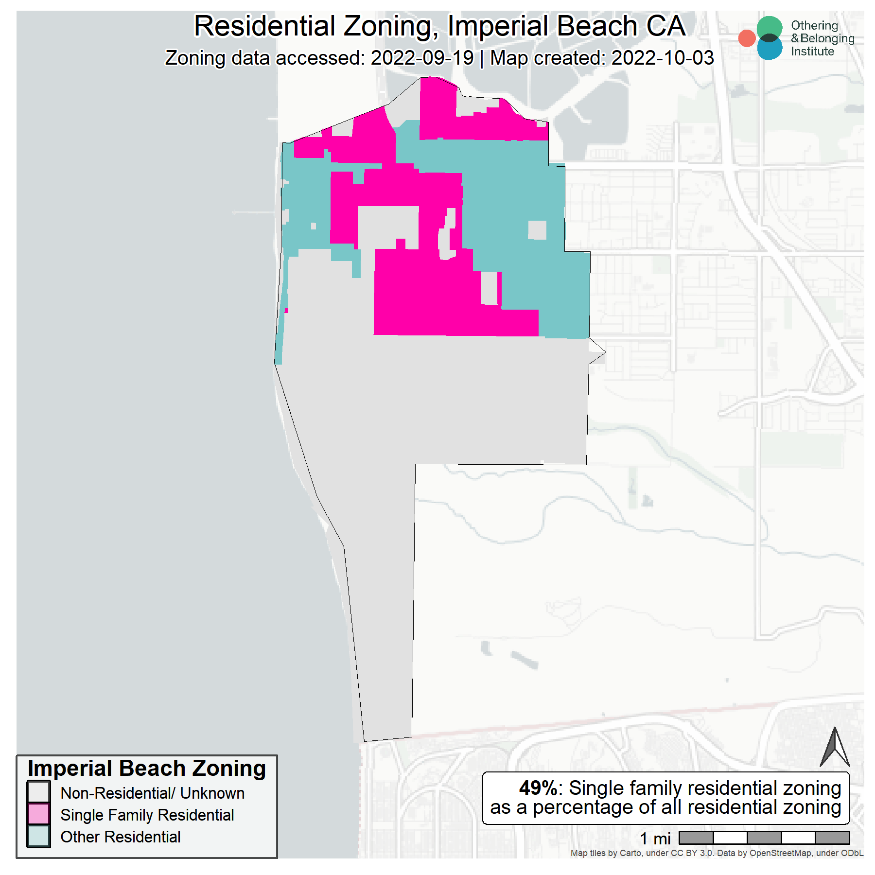 Imperial Beach Zoning Map