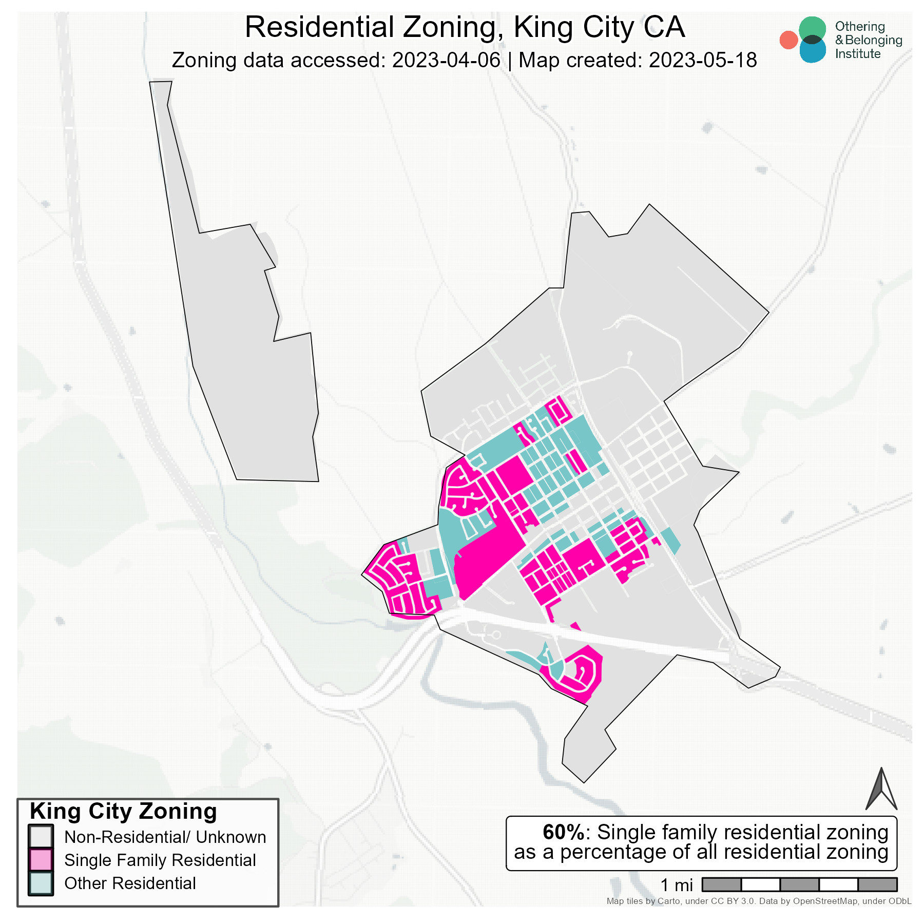 King City Zoning Map