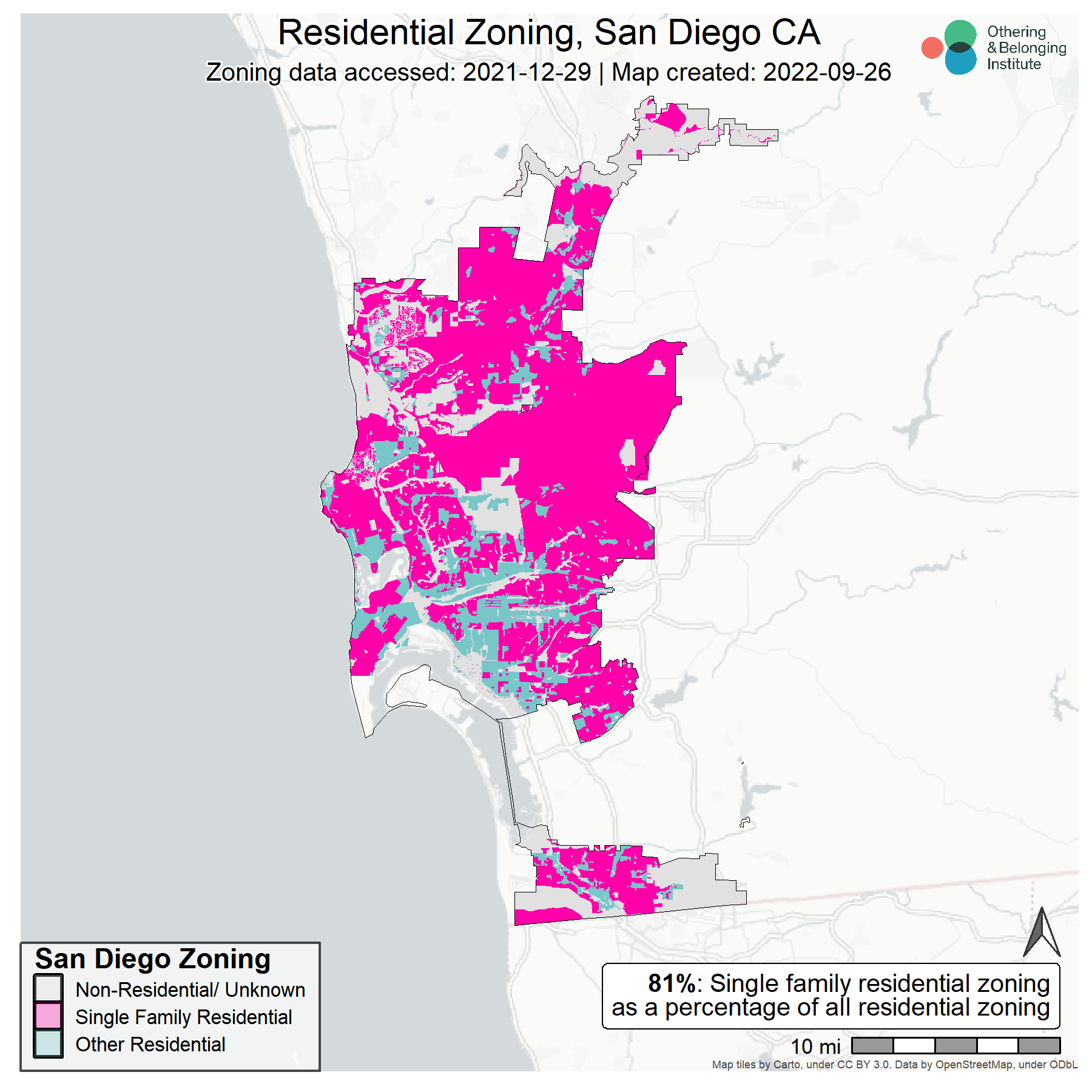 San Diego Zoning Map