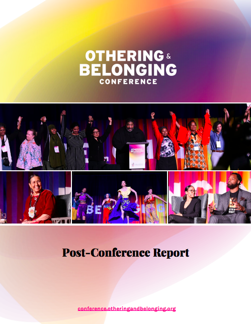 Cover image of the 2019 post conference report