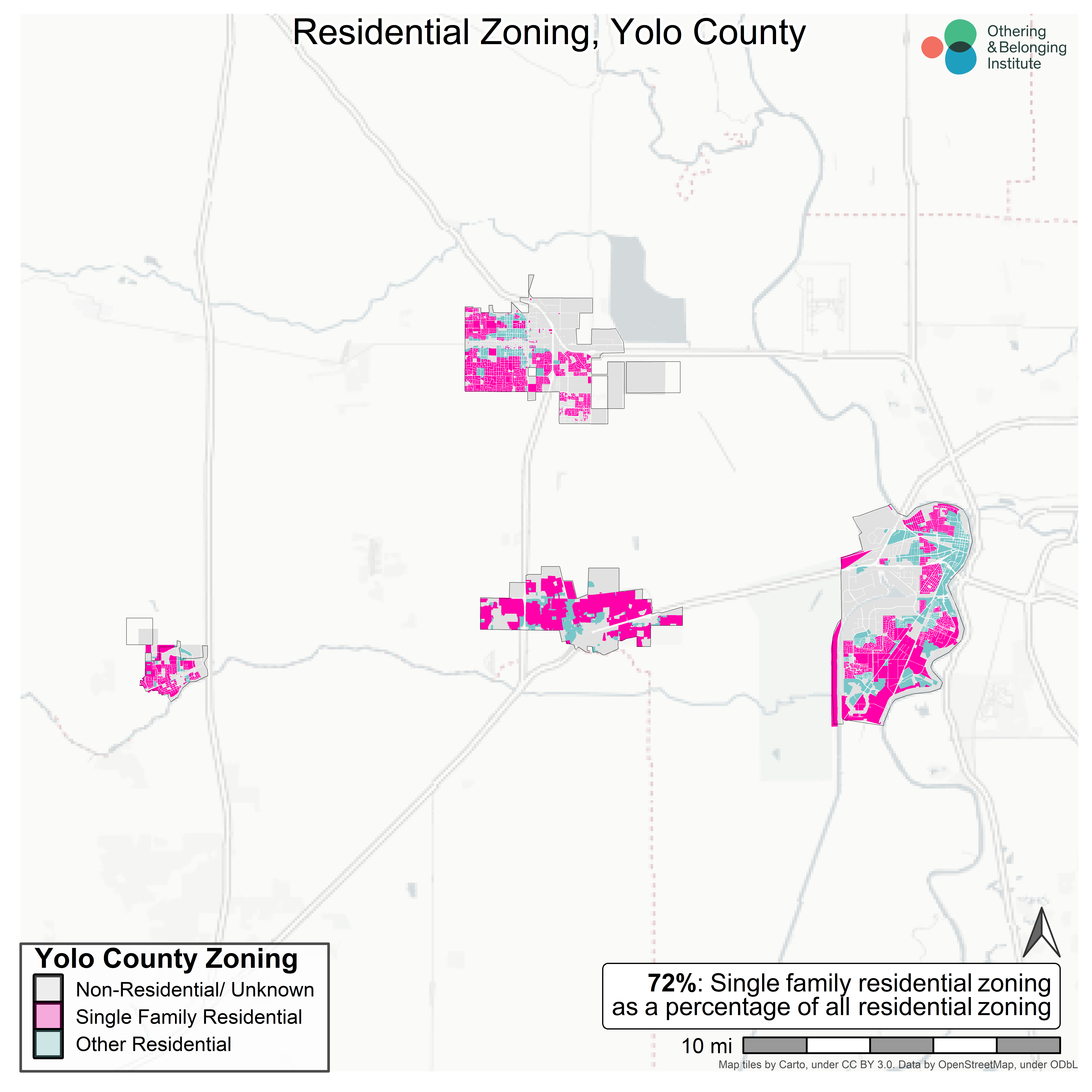 Yolo County zoning map