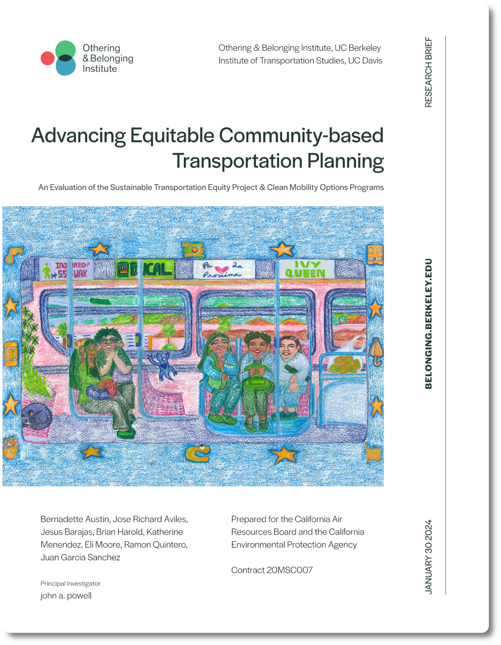 Transport report cover image