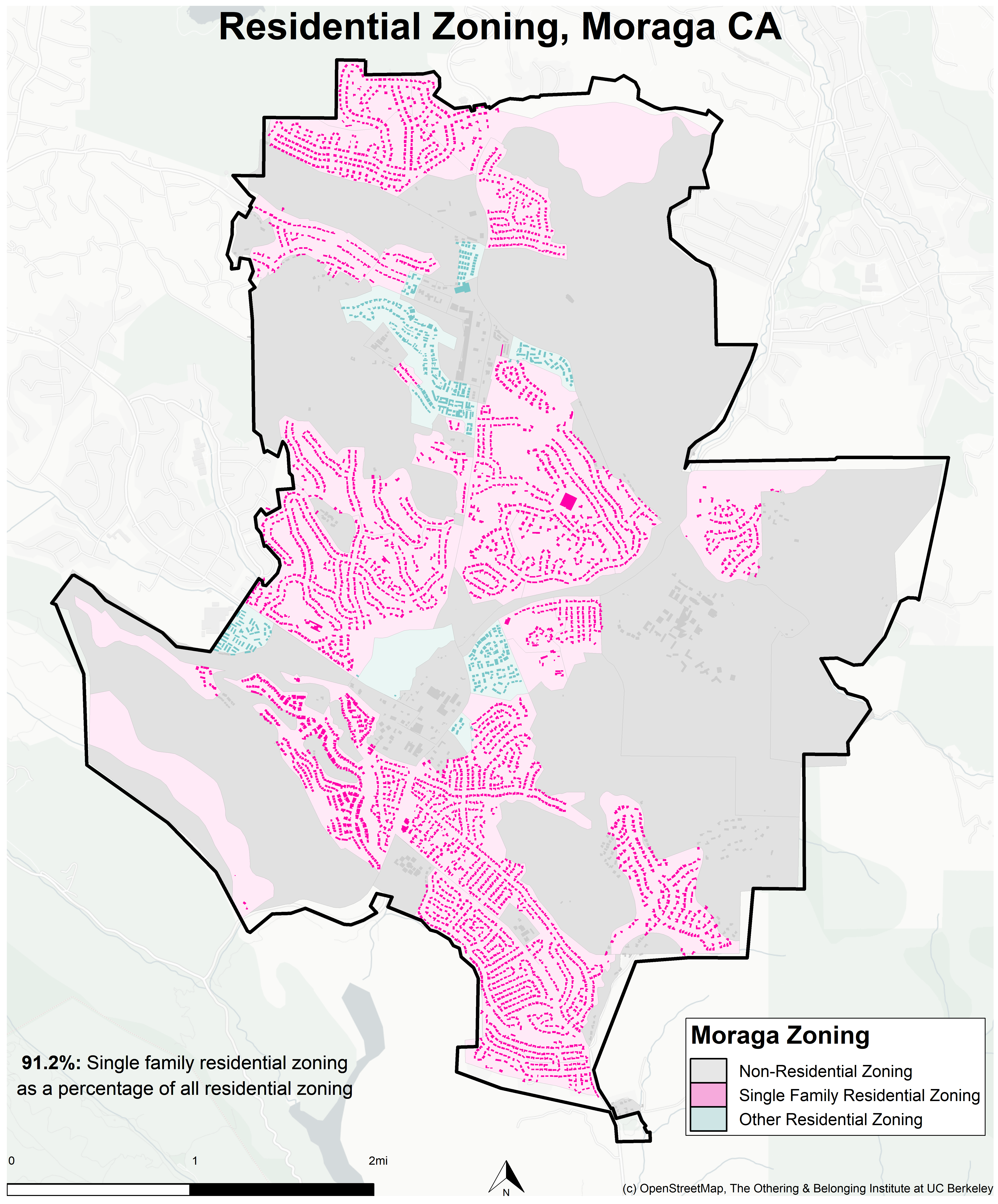 Bay Area Zoning Maps Othering & Belonging Institute