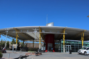 This picture is of the Transit station in Richmond, California, the small California city where the Safe Return Project was born