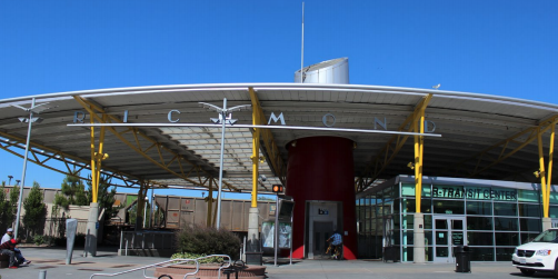 This image is of The Richmond BART station