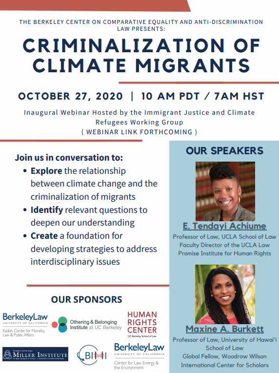 Climate Migrants Web Panel Flyer