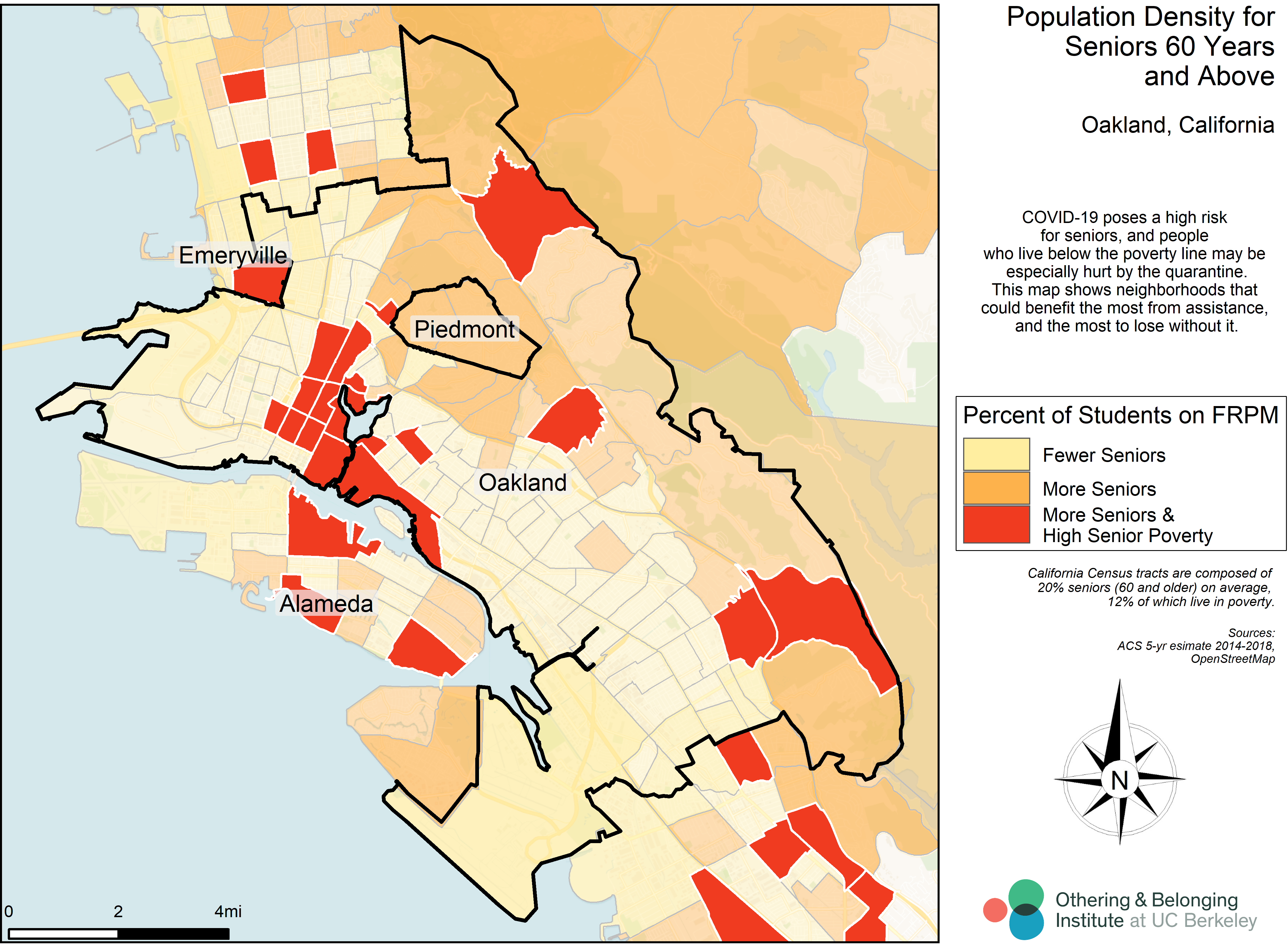 Population density for seniors Othering & Belonging Institute