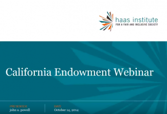 California Endowment Webinar