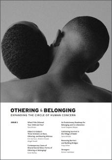 The cover of issue three of the Othering and Belonging journal
