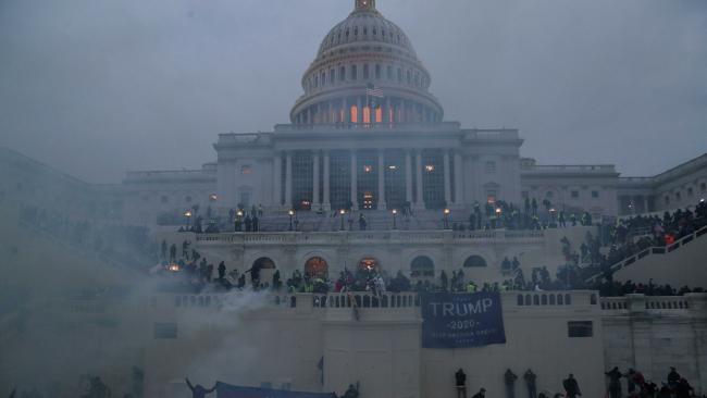 A picture from the Jan 6 Capitol riot.