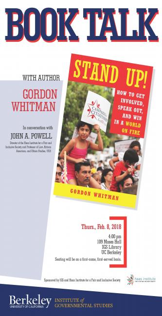 Image on Gordon Whitman of PICO in conversation with john a. powell