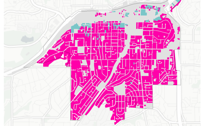 Lemon Grove zoning map