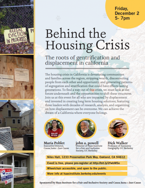 Behind the Housing Crisis Flyer