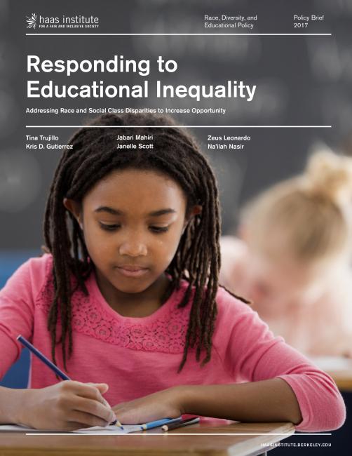 Cover image of Responding to Educational Inequality