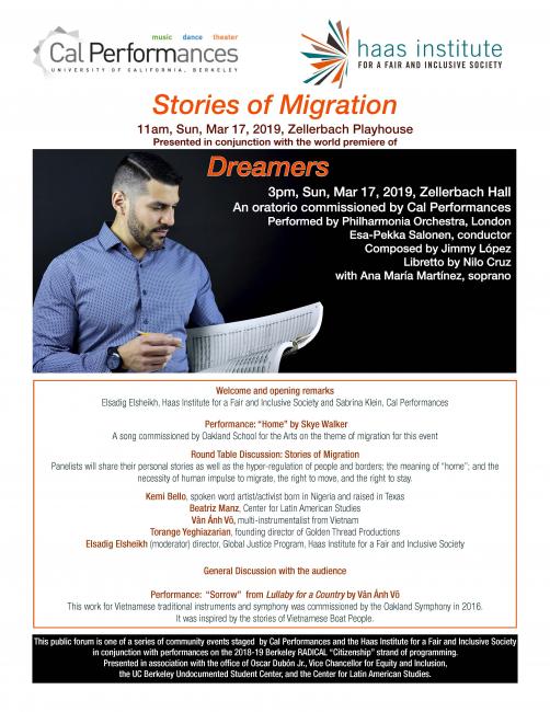 Program for the march 17 dreamers event