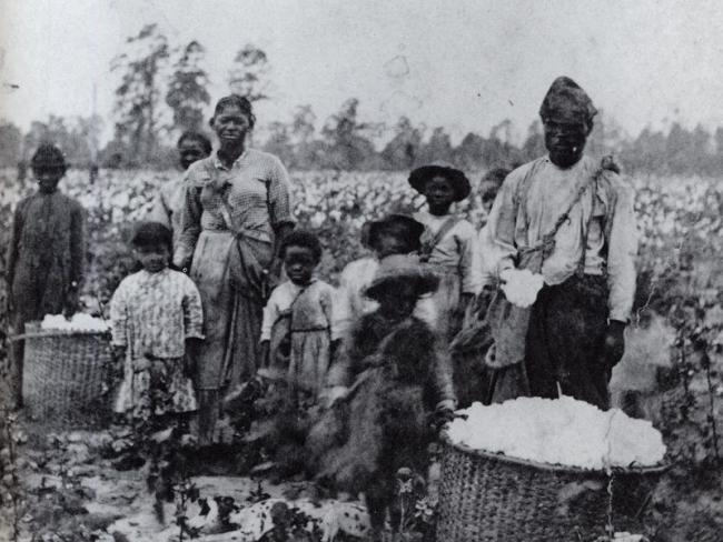 Enslaved family in Georgia in 1850