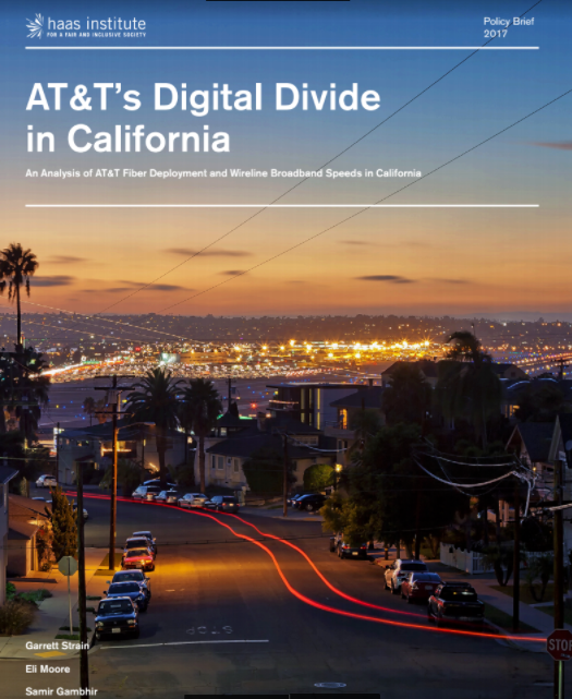 Cover of AT&amp;T's Digital Divide