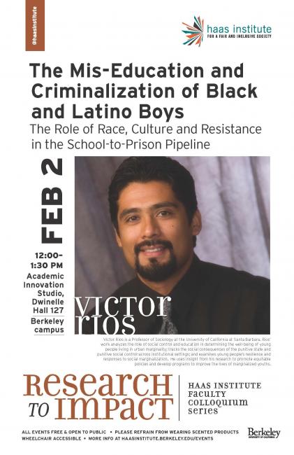 Image on Victor Rios on 'the Mis-Education and Criminalization of Black and Latino Boys'