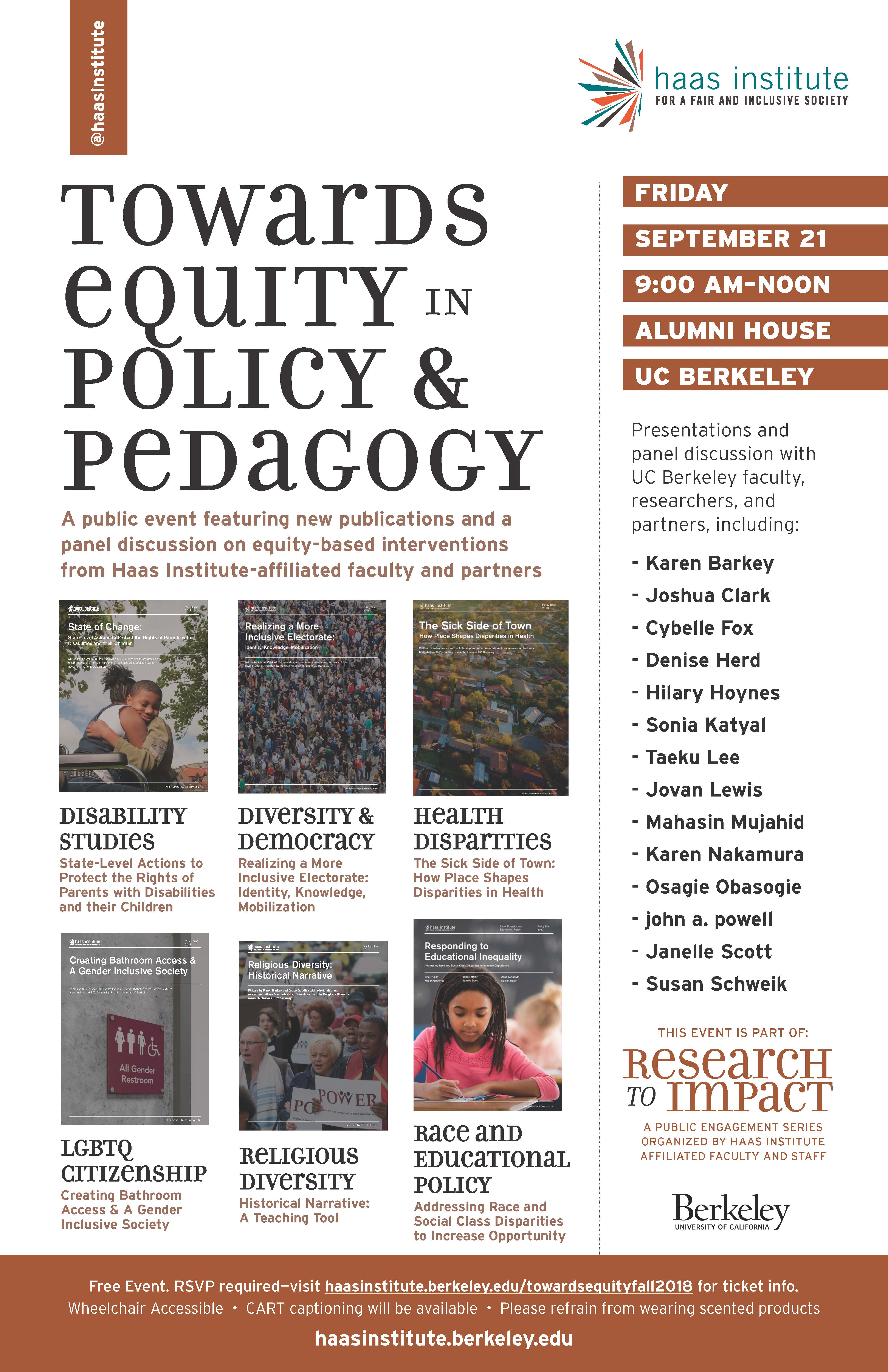 Image on Towards Equity in Policy and Pedagogy